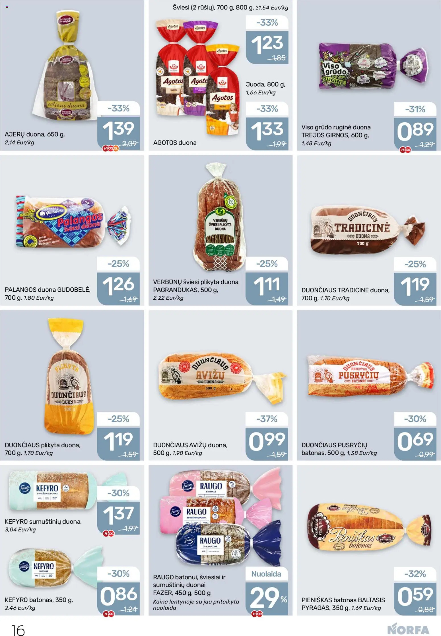 NORFA akcijos nuo 22.01.2026 | Puslapis: 16