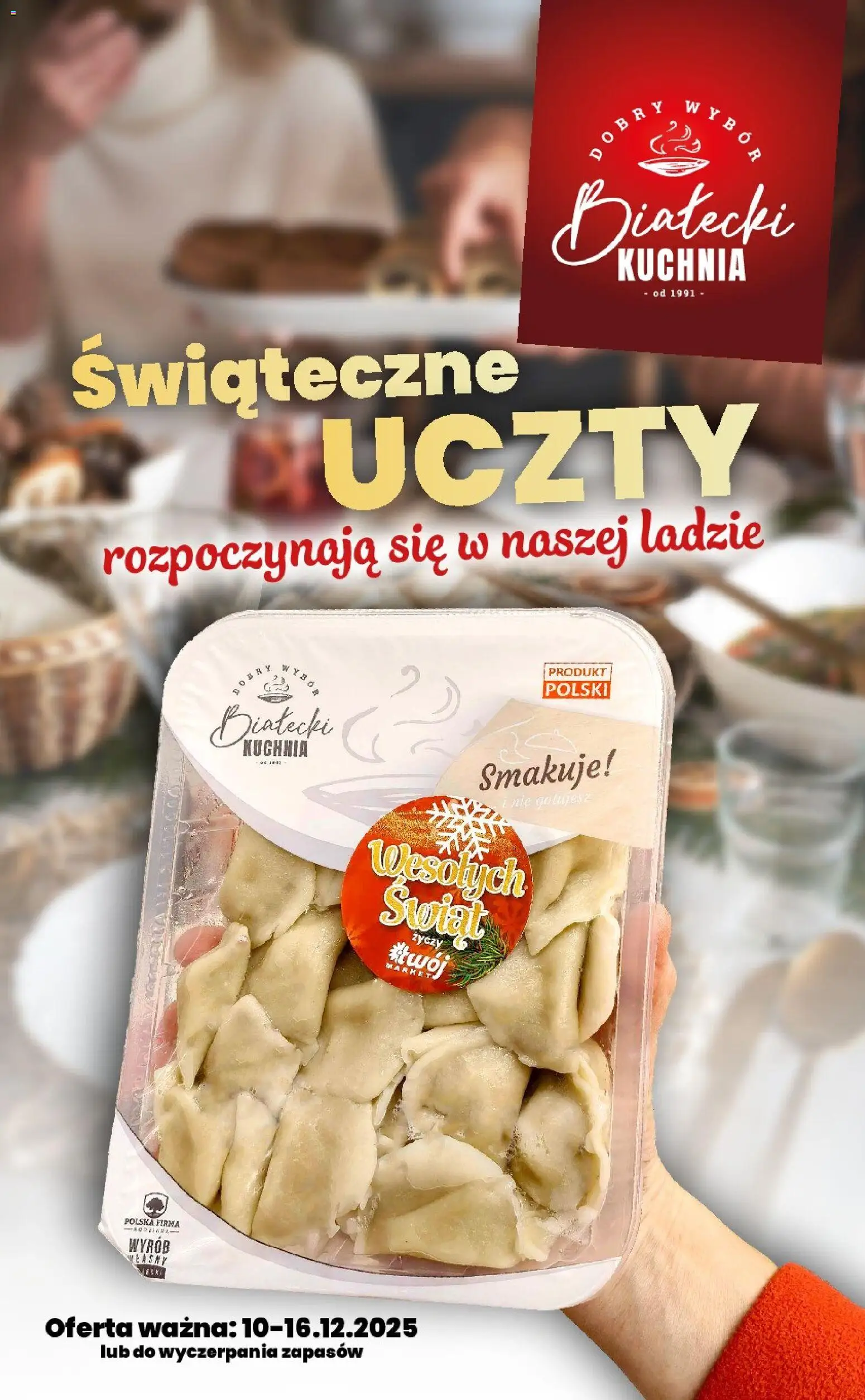 Twój Market Gazetka - Najlepszy garmaż na Gwiazdkę od 10.12.2025 | Strona: 1
