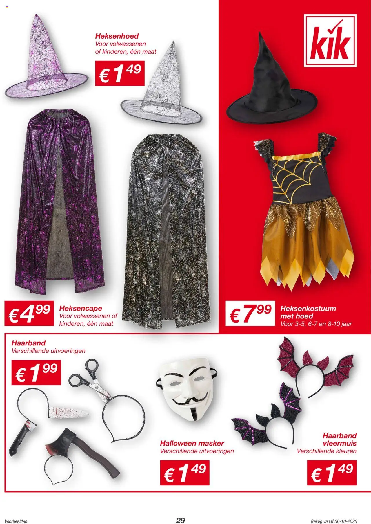 {H1} | Pagina: 29 | Producten: Masker