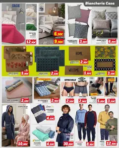 Anteprima del volantino Orizzonte volantino valido a partire dal 12.03.2026 | Pagina: 5 | Prodotti: Cuscino, Strofinacci, Doccia, Tappeto