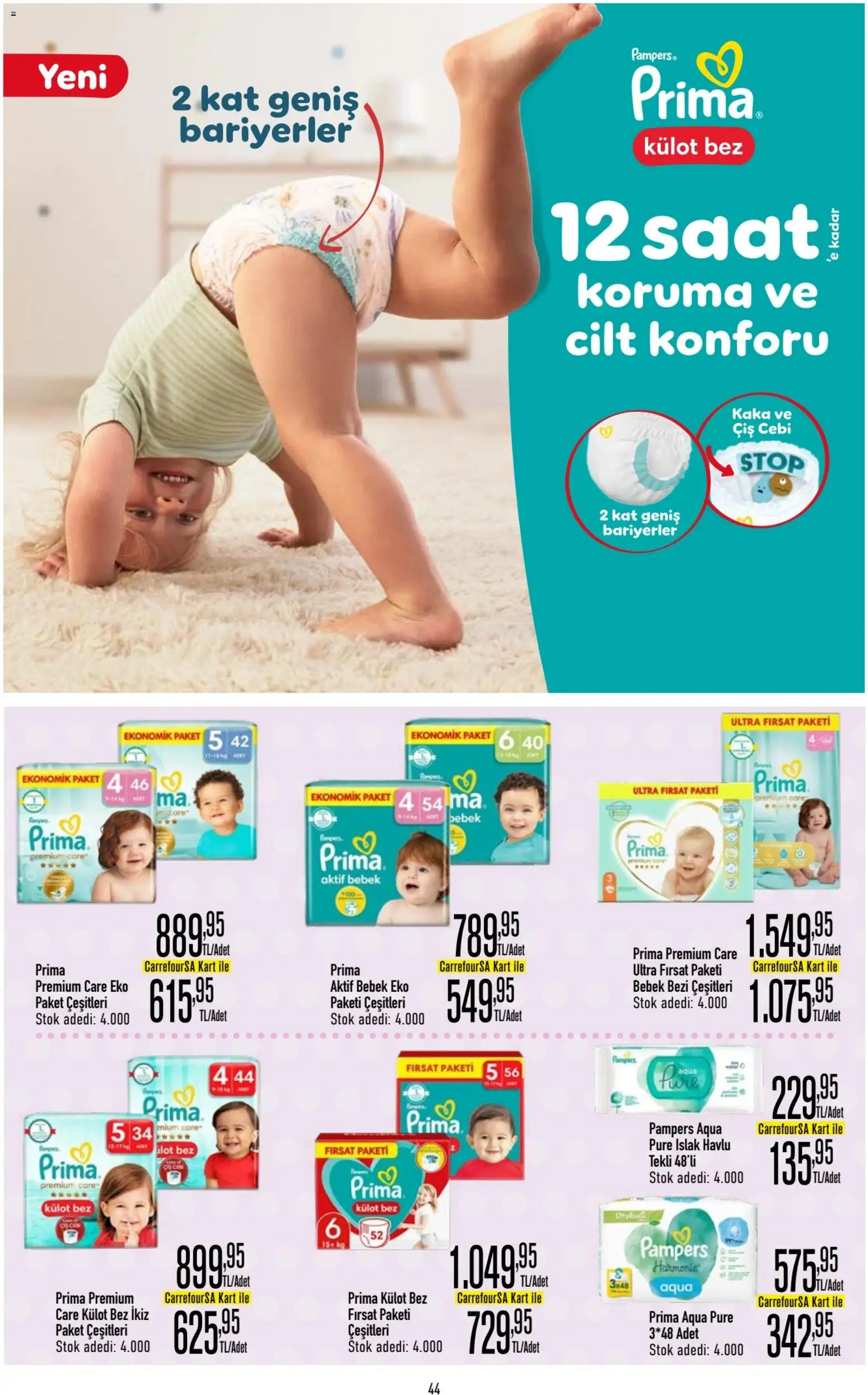 CarrefourSA Katalog - 06.11.2025 tarihinden itibaren geçerlidir | Sayfa: 44 | Ürünler: Cin, Külot, Saat