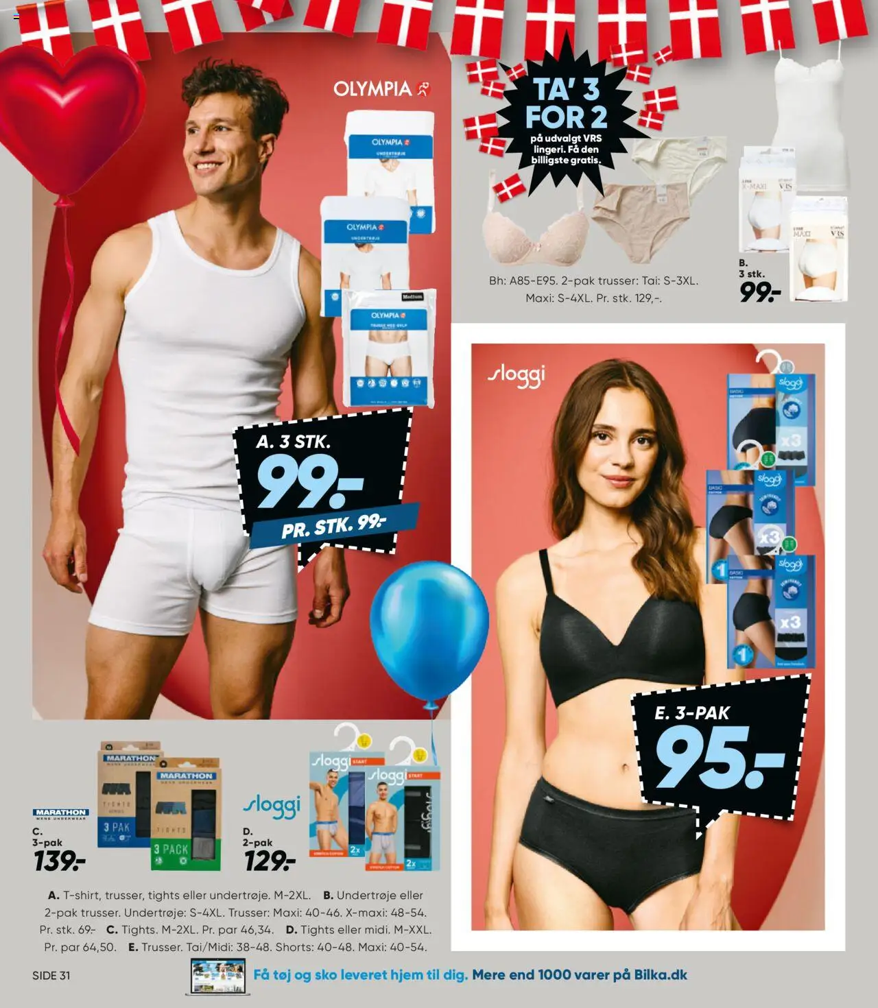 Bilka Tilbudsavis gyldig fra 15.08.2025 | Side: 42 | Produkter: Trusser, BH, Sko, Tøj