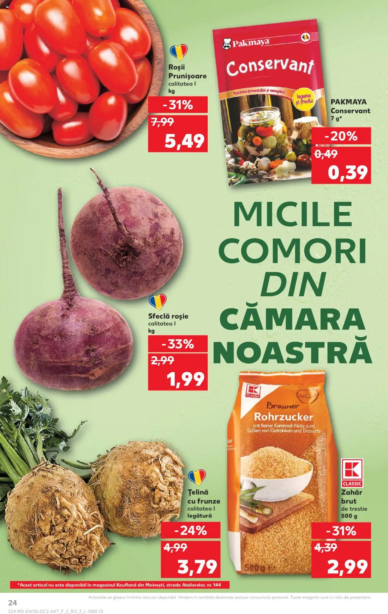 Kaufland RO akciós ujság - amely érvényes a következő dátumtól: 27.08.2025 | Oldal: 24