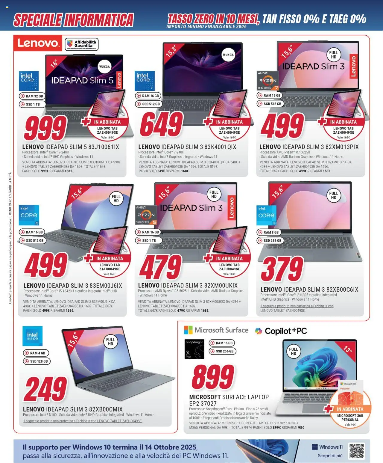 Volantino Trony del 21.08.2025 | Pagina: 30 | Prodotti: Tablet, PC, Video, Audio