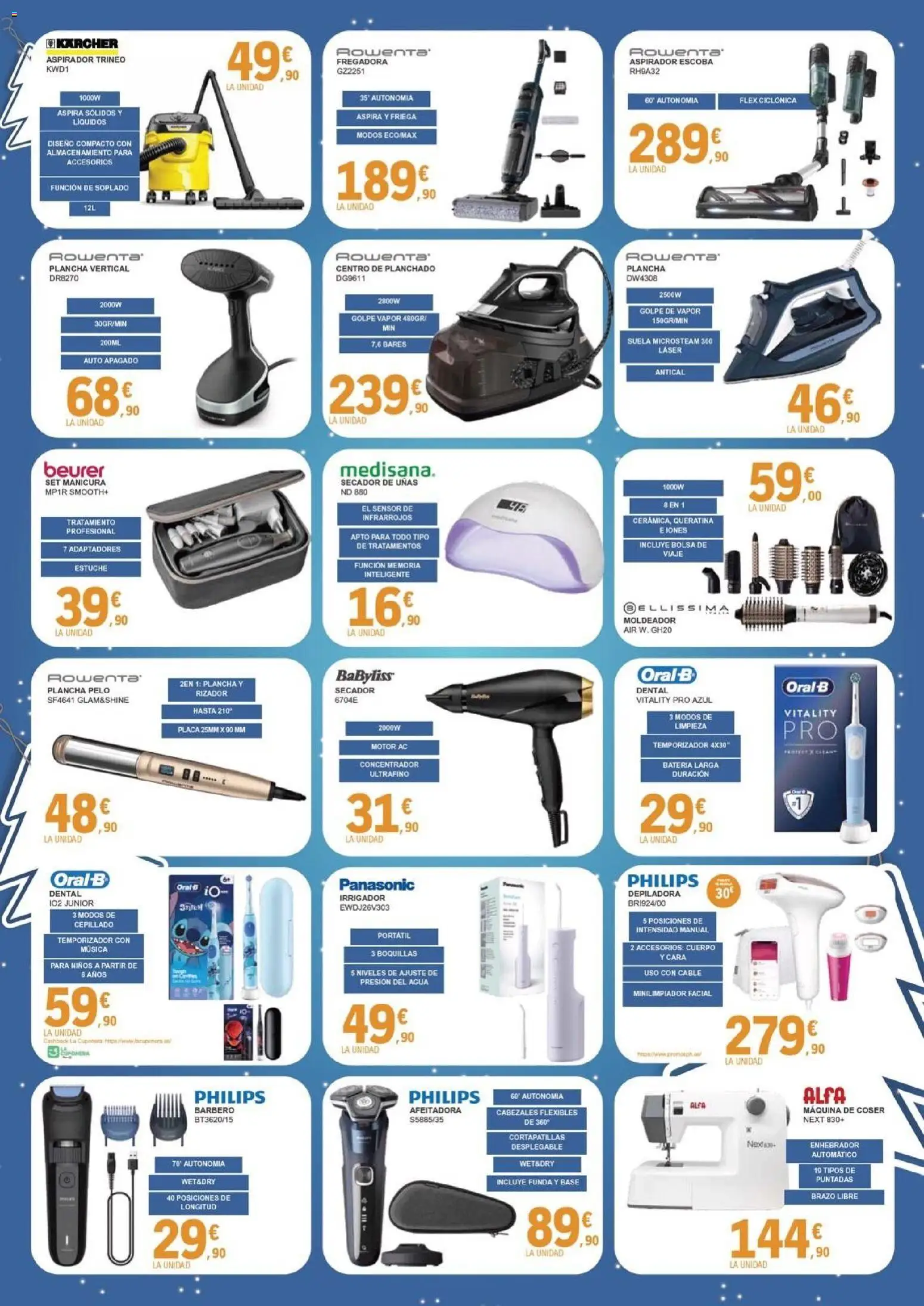 E.Leclerc folleto │ válido desde el 01.12.2025 | Página: 6 | Productos: Escoba, Cable, Aspirador, Batería