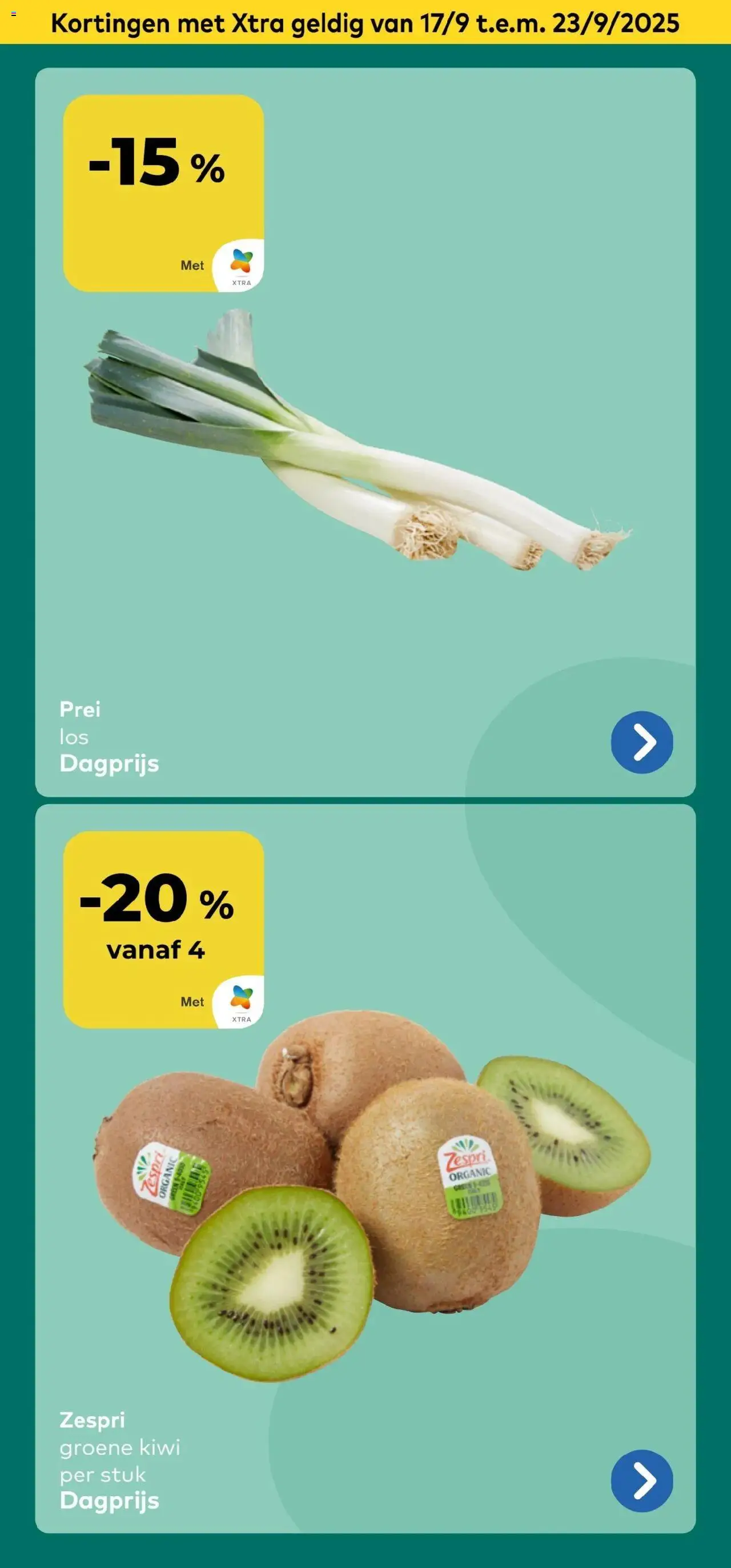  | Pagina: 3 | Producten: Prei, Kiwi