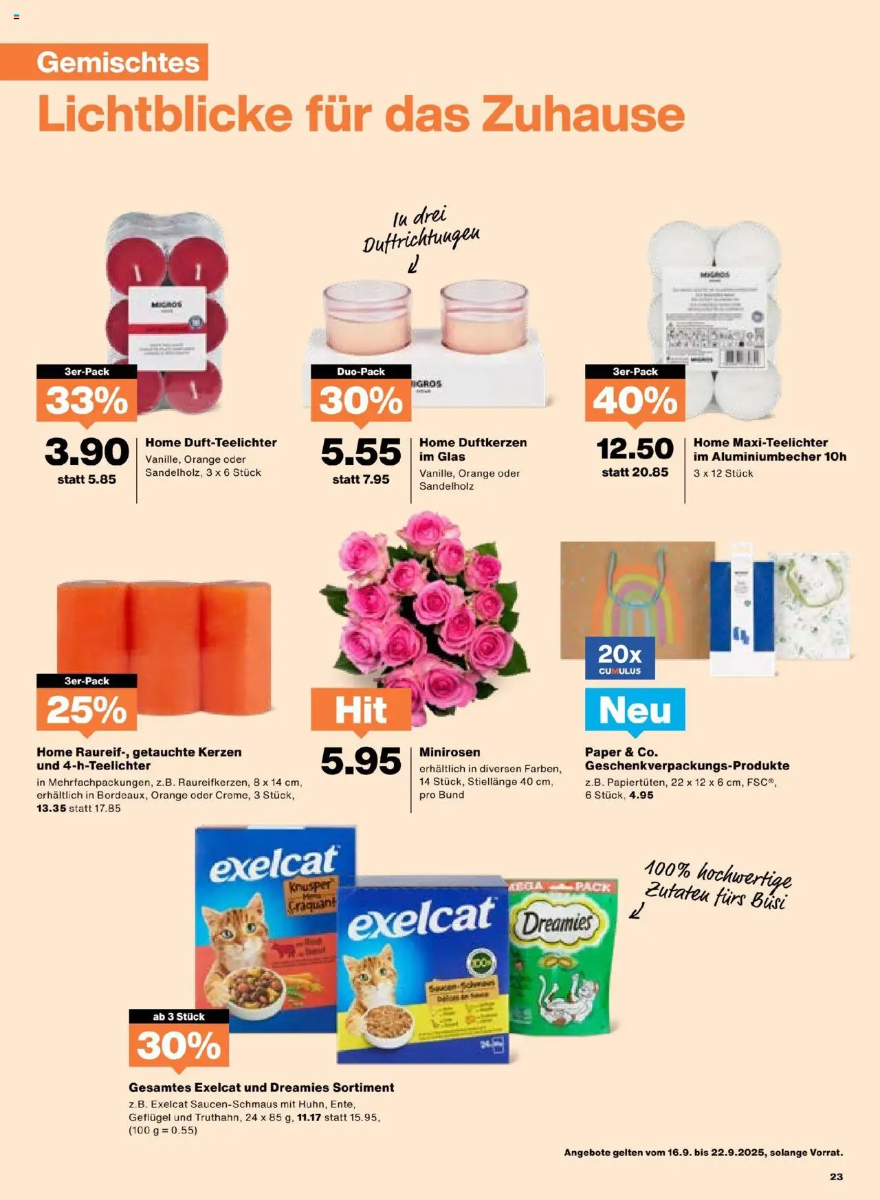 Migros Aktionen – gültig ab 16.09.2025 | Seite: 23