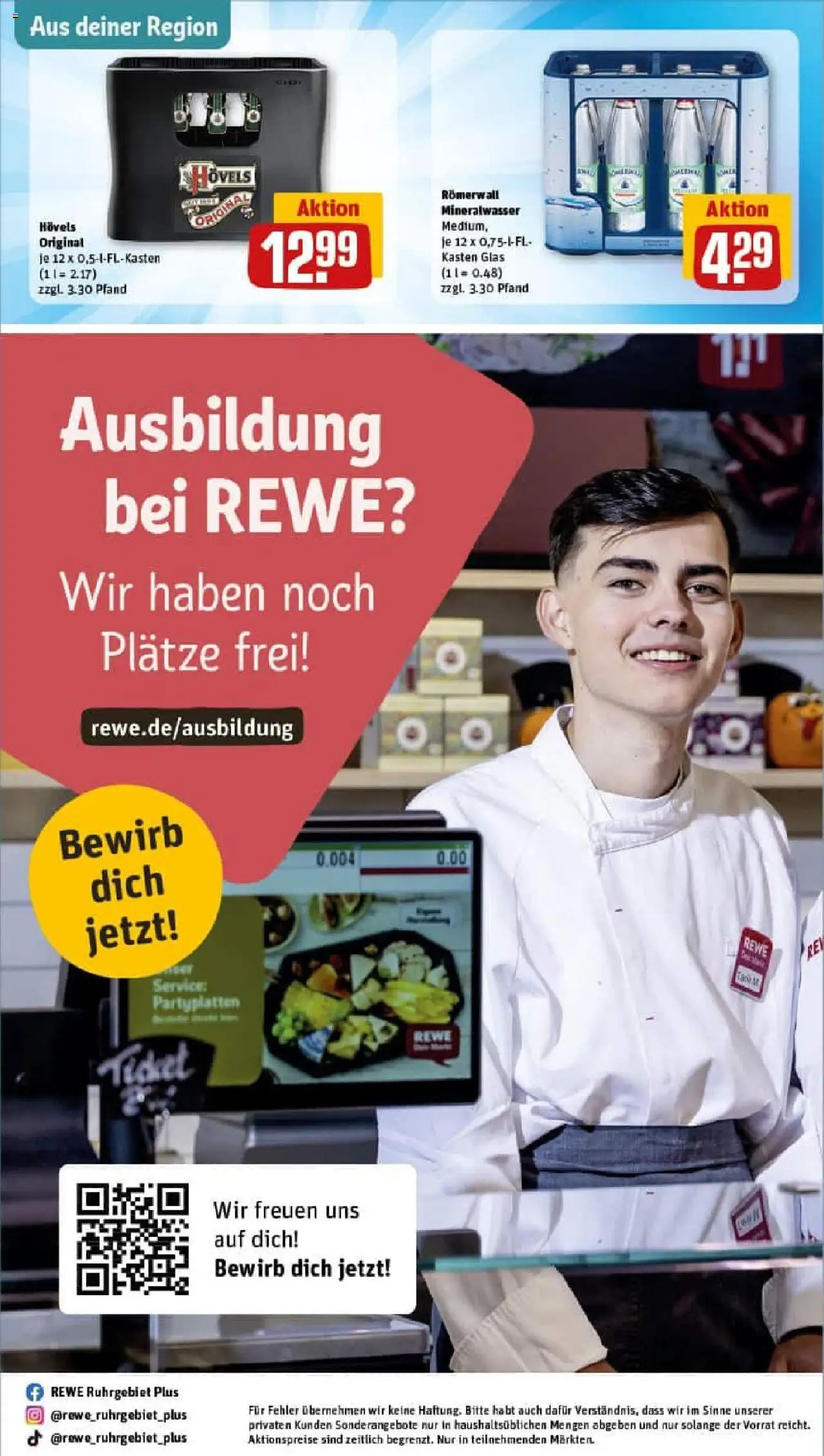 Rewe prospekt Gladbeck	 - gültig ab dem 29.06.2025 | Seite: 34 | Produkte: Mineralwasser
