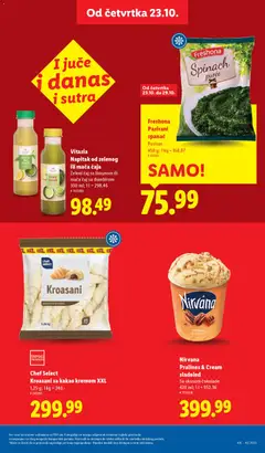 Freshona Pasirani spanać, Pasiran 450 g - pregled Lidl kataloga - važi od 23.10.2025 | Strana: 11