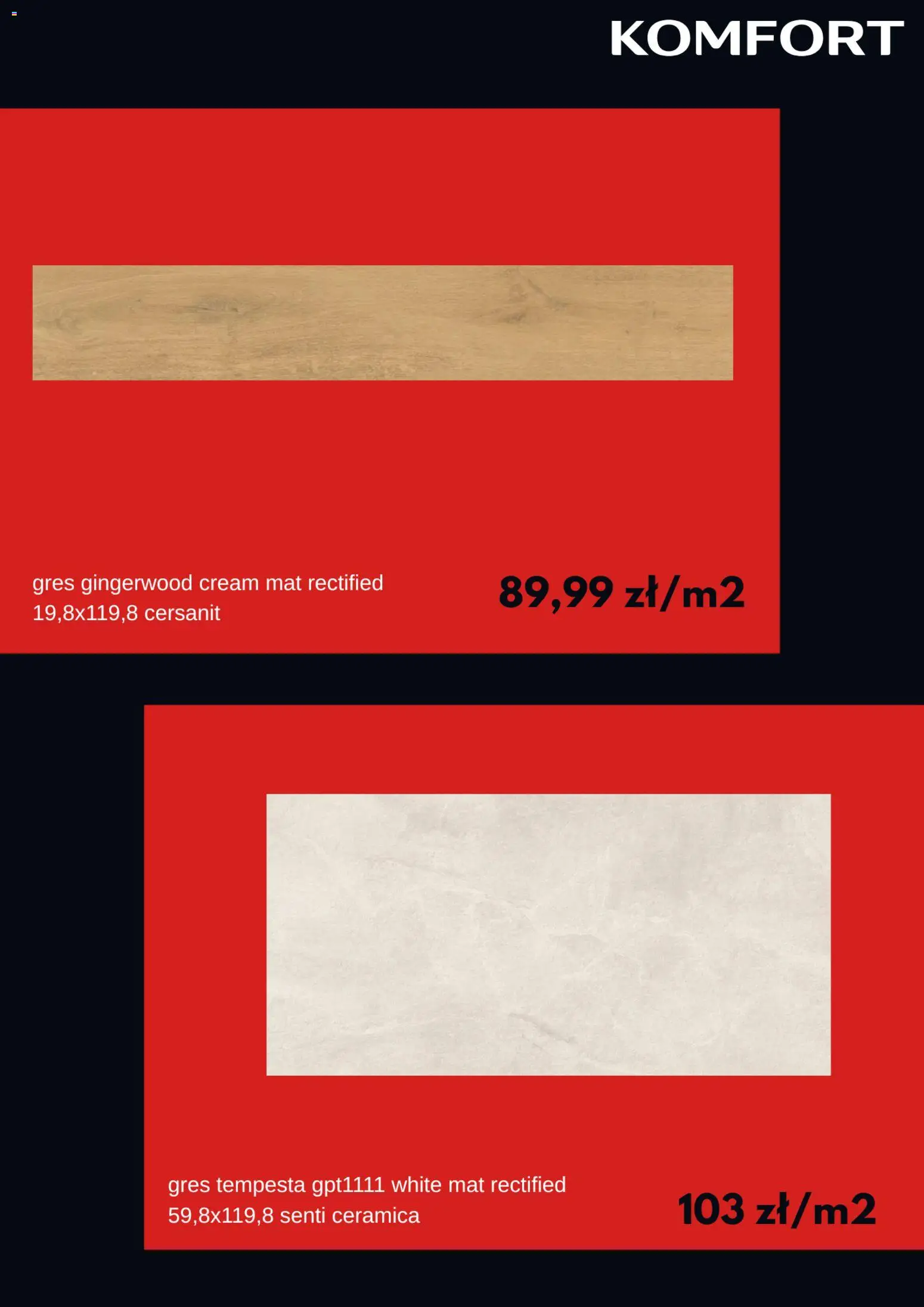 Komfort Gazetka - Cyber Monday od 01.12.2025 | Strona: 2