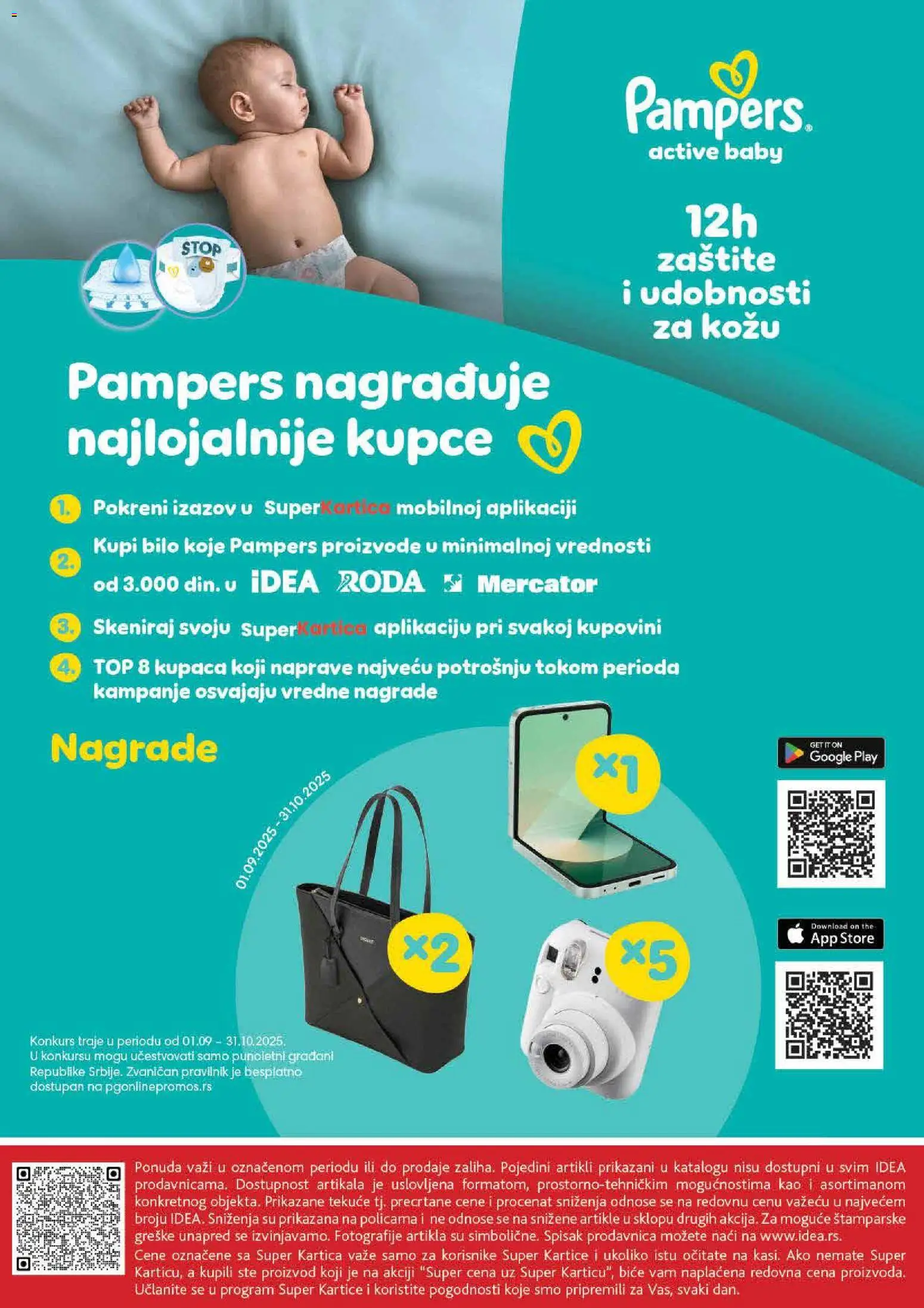 Idea katalog - važi od 23.10.2025 | Strana: 32 | Proizvode: Pampers