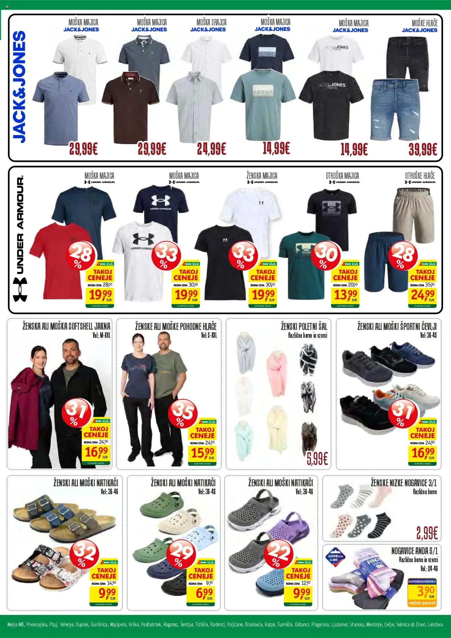 Novi Jager katalog ponudbe – veljaven od 29.04.2026 | Stran: 2 | Izdelki: Srajca, Majica, Jakna, Cevlji