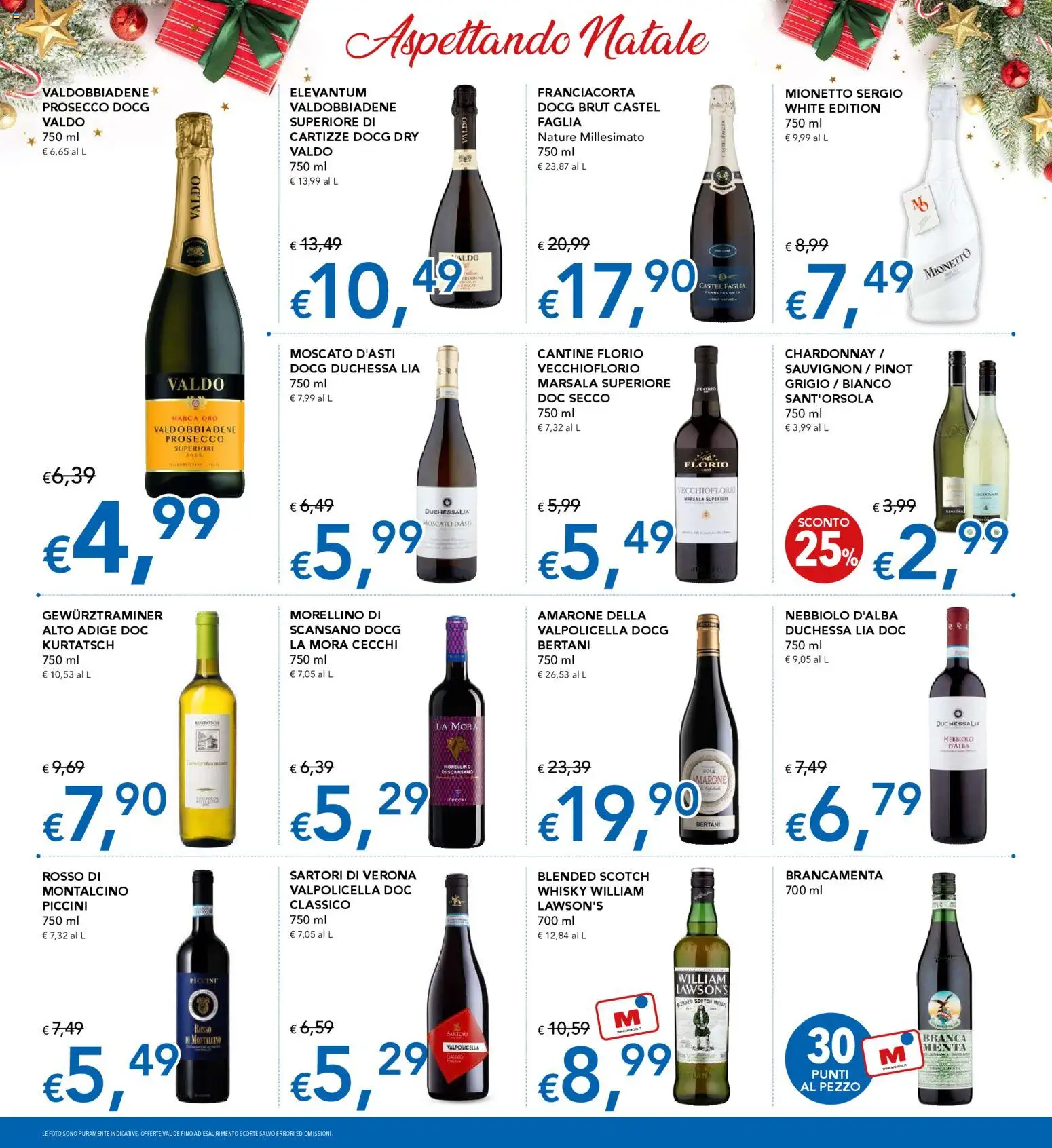 Volantino Migross del 04.12.2025 | Pagina: 17 | Prodotti: Prosecco, Whisky, Menta