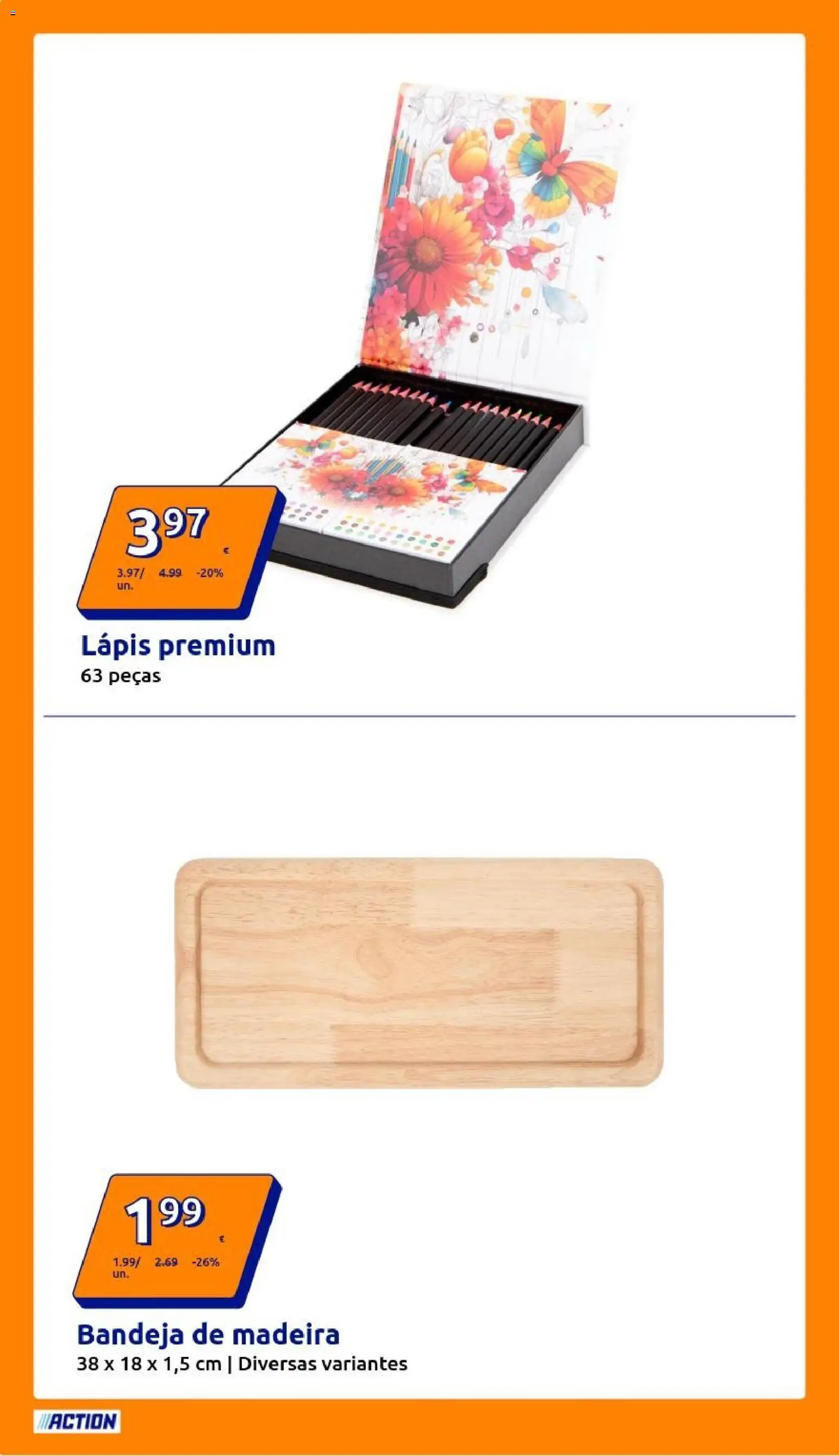 Action - Action PT week 43 2025 │ válido de 22.10.2025 | Página: 8 | Produtos: Bandeja