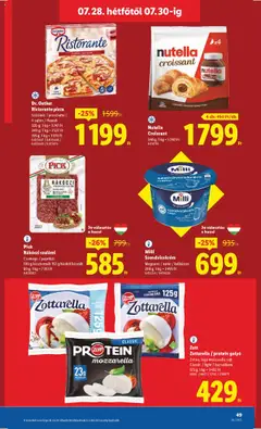 Lidl akciós ujság - amely érvényes a következő dátumtól: 24.07.2025 | Oldal: 49