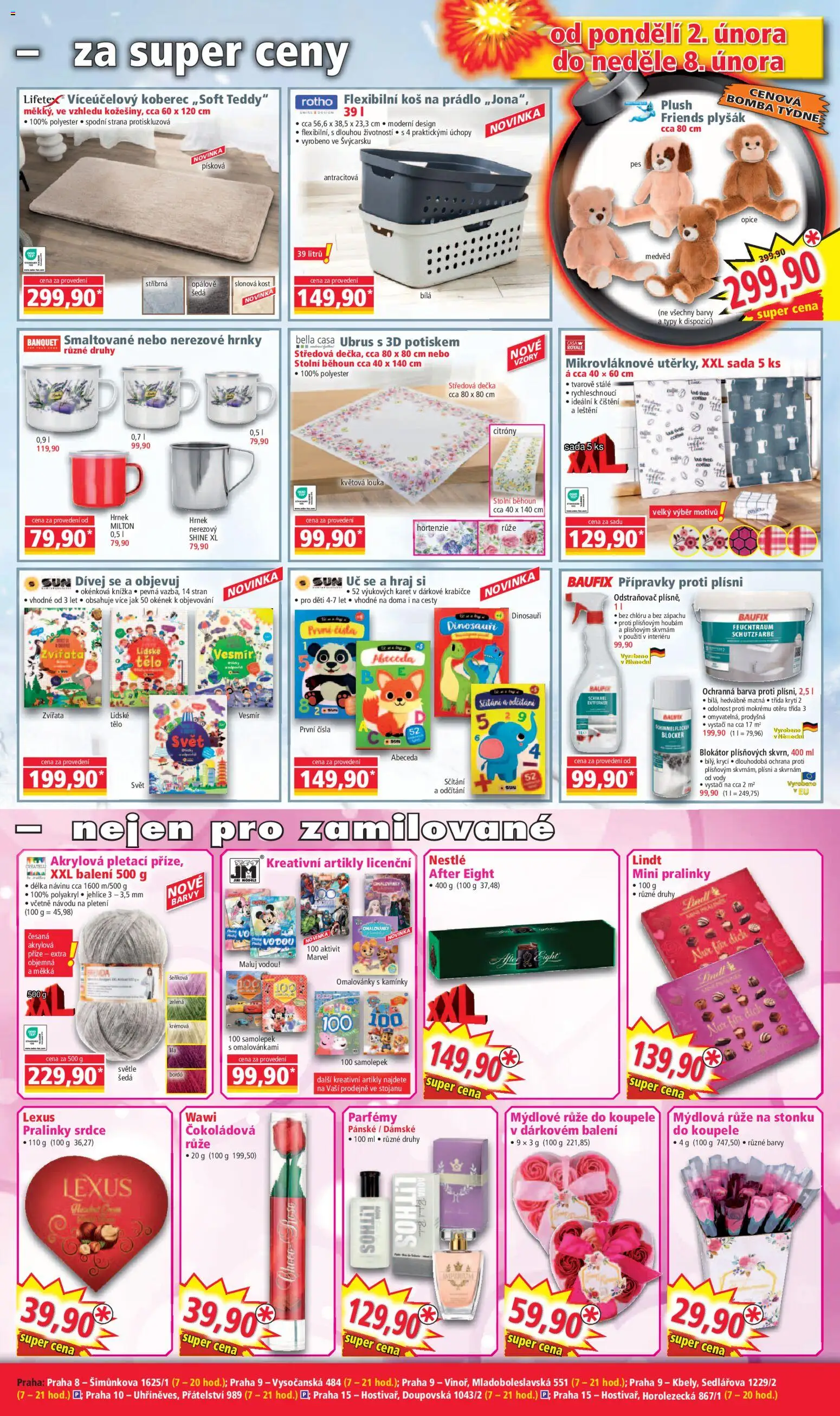 Norma leták od 01.02.2026 | Strana: 3 | Produkty: Knížka, Koš, Ubrus, Běhoun