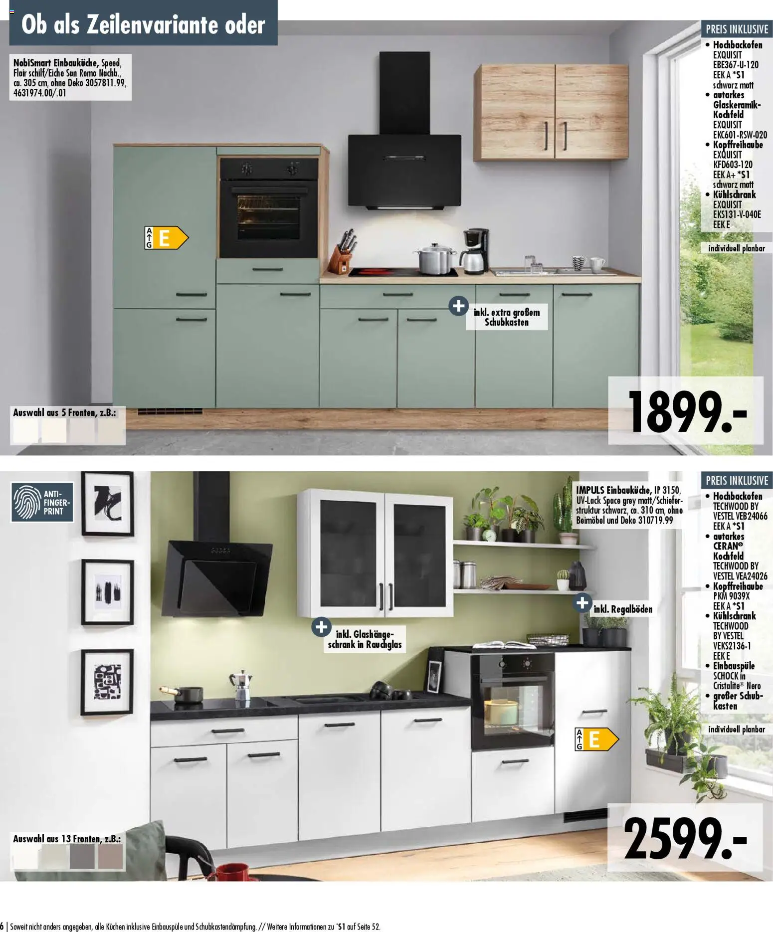 SB Möbel Boss Küchenkatalog 2026 – gültig ab 09.04.2026 | Seite: 6
