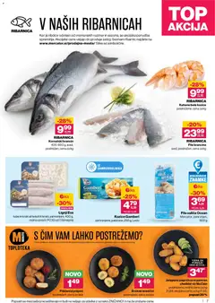 Mercator katalog akcije – veljaven od 15.01.2026 | Stran: 7 | Izdelki: Lignji, Oslič, Kozice, Sir