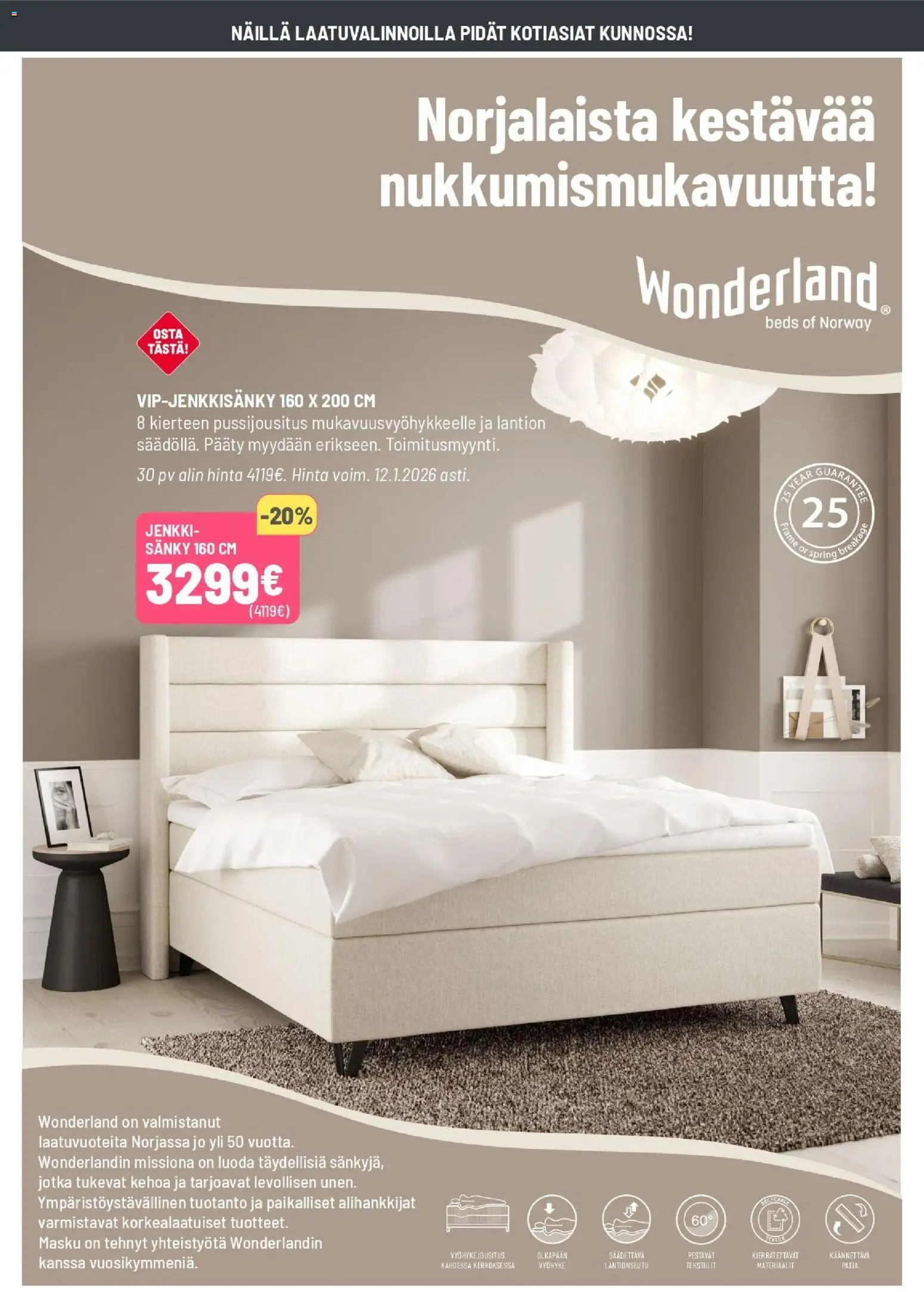 Masku tarjoukset – voimassa 05.01.2026 alkaen | Sivu: 14 | Tuotteet: Sänky