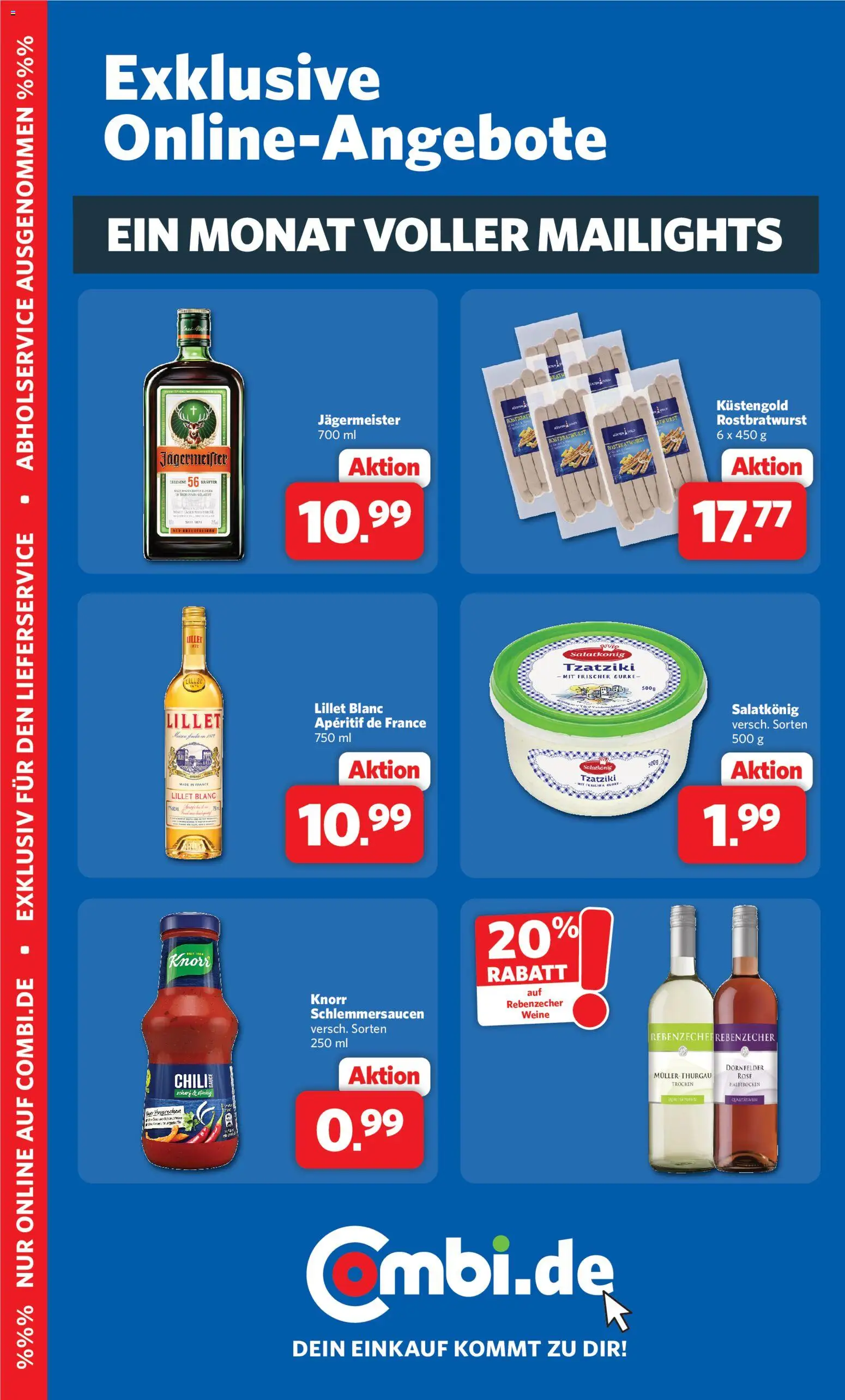 Combi Prospekt 	 – gültig ab 27.04.2026 | Seite: 34 | Produkte: Knorr, Lillet, Jägermeister
