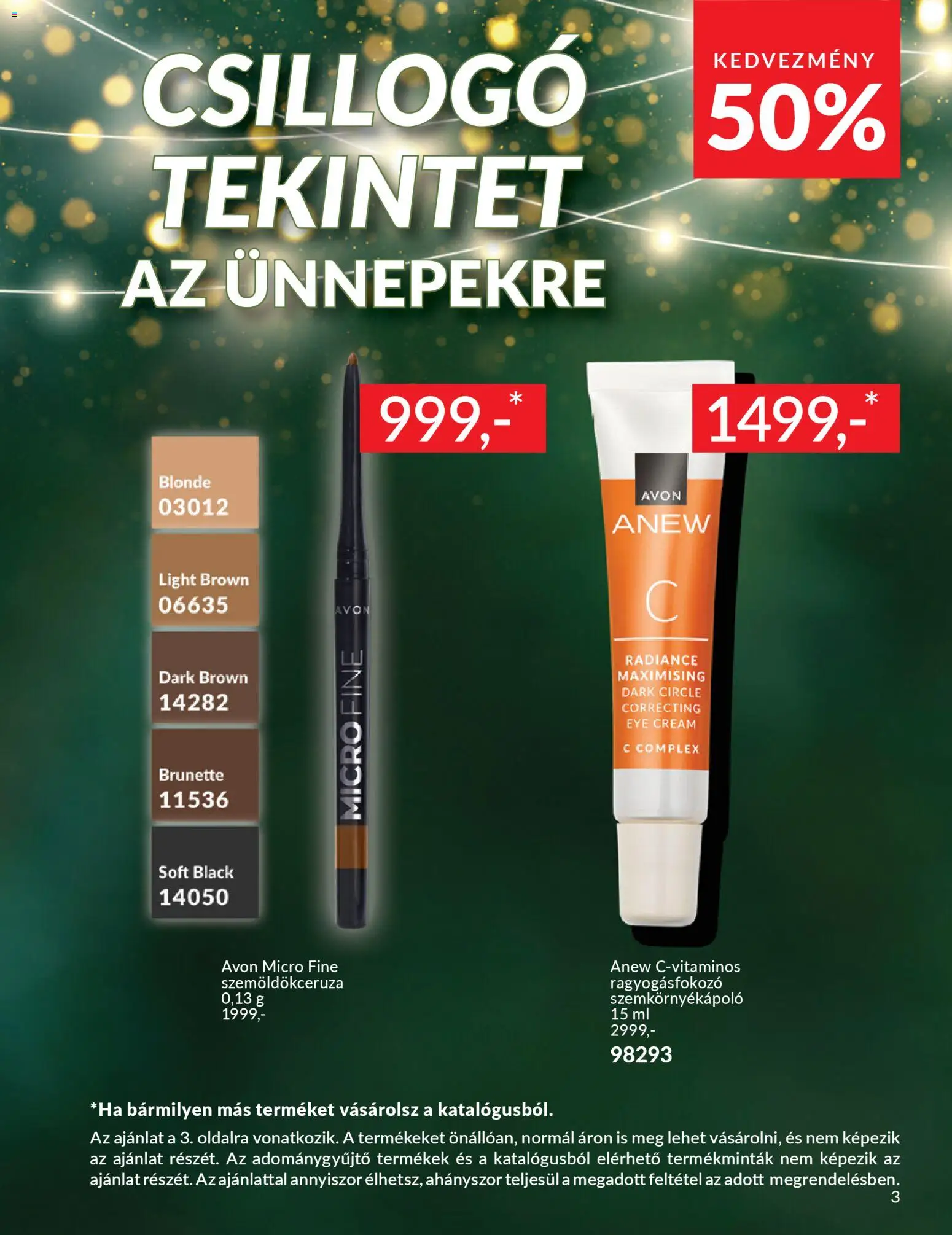 Avon akciós ujság - amely érvényes a következő dátumtól: 01.11.2025 | Oldal: 5