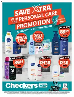 Preview of Checkers specials valid from 20.08.2025