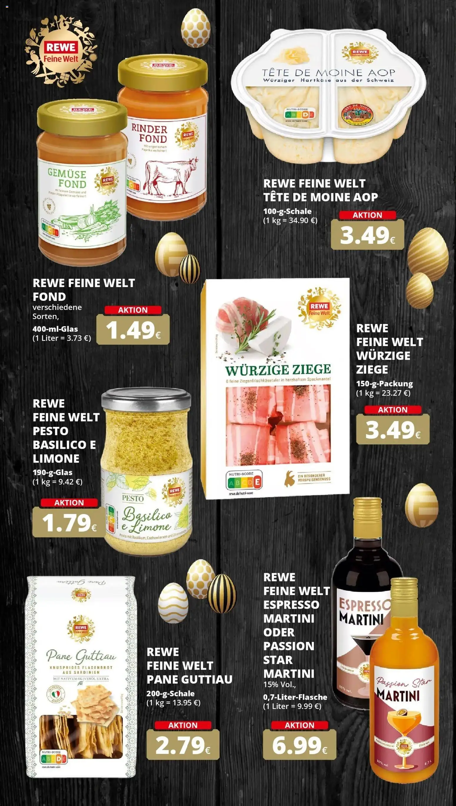 Rewe Prospekt Bergheim	 – gültig ab 30.03.2026 | Seite: 25 | Produkte: Martini, Pane, Gemüse, Paprika