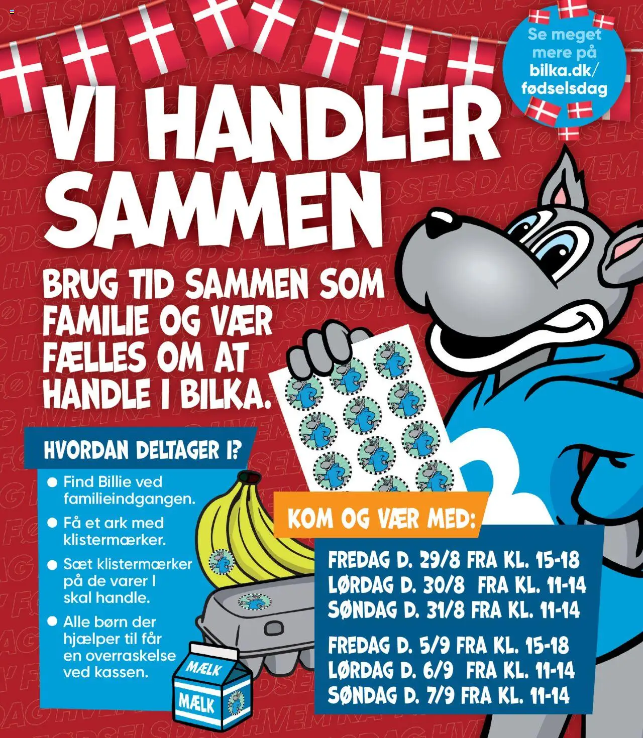Bilka Tilbudsavis gyldig fra 22.08.2025 | Side: 29 | Produkter: Mælk, Søm