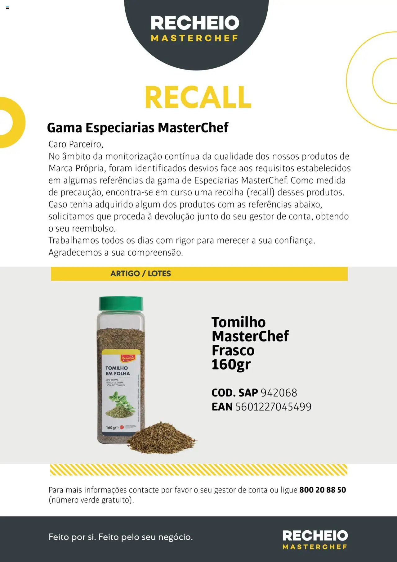 Recheio - Gamas Especiarias Masterchef │ válido de 30.07.2025 | Página: 6