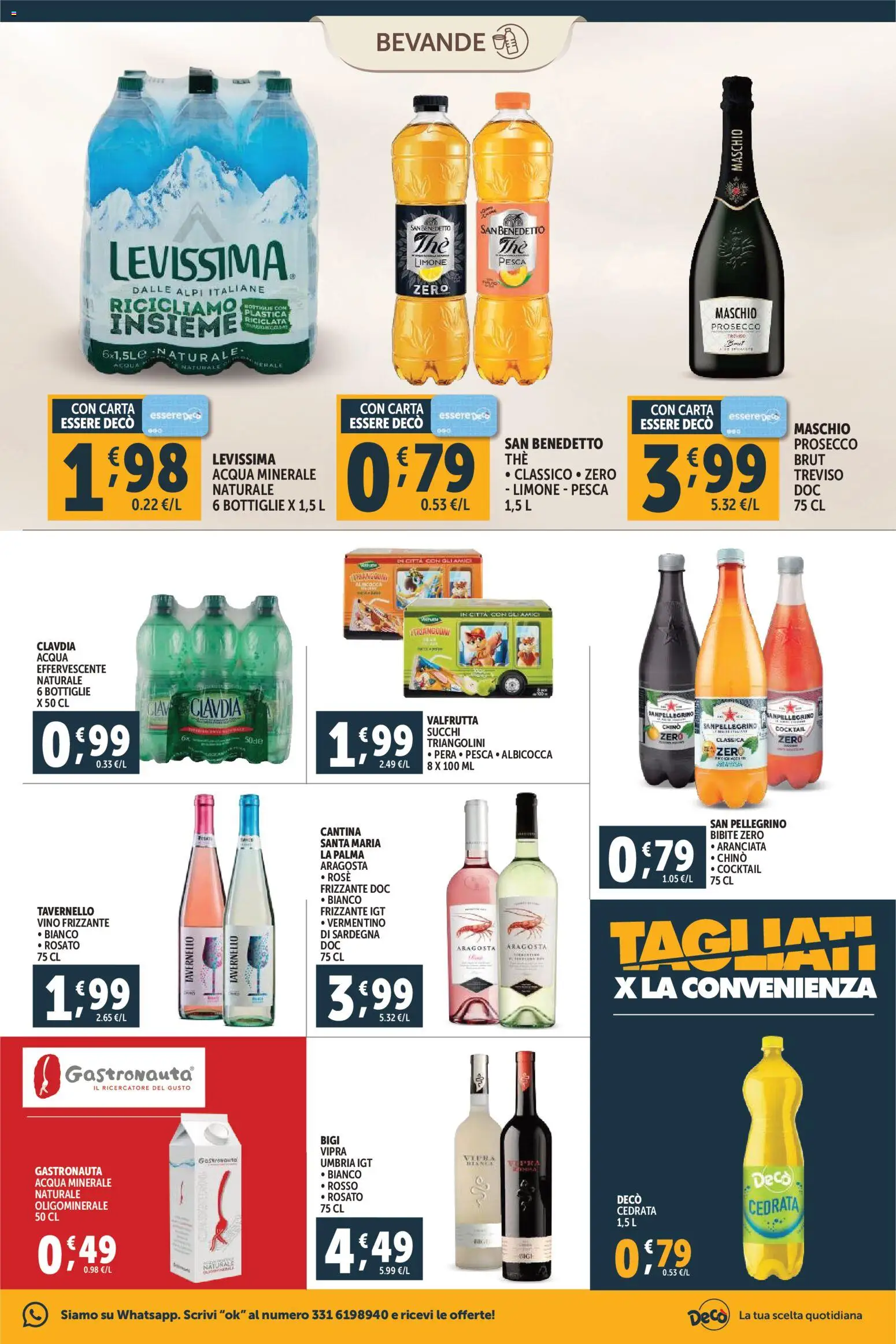 Volantino Decò del 30.01.2026 | Pagina: 11 | Prodotti: Limone, Pesca, Bibite, Cedrata