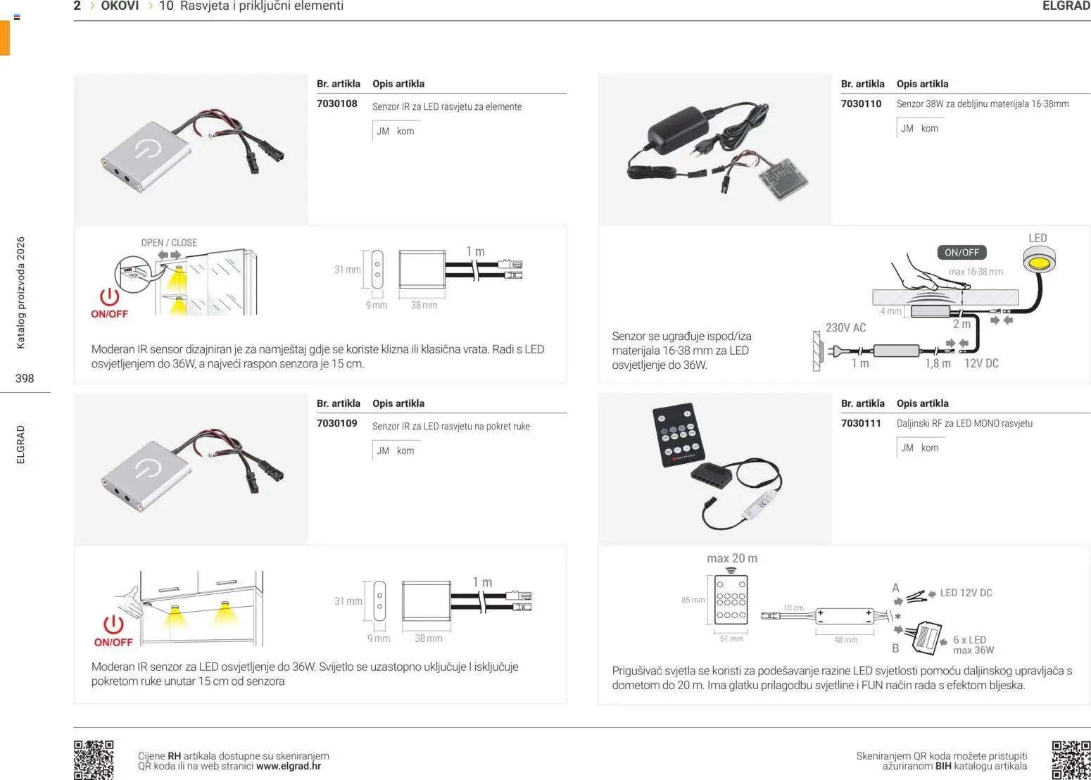 Elgrad katalog | vrijedi od 14.04.2026 | Stranica: 7 | Proizvodi: Rasvjeta