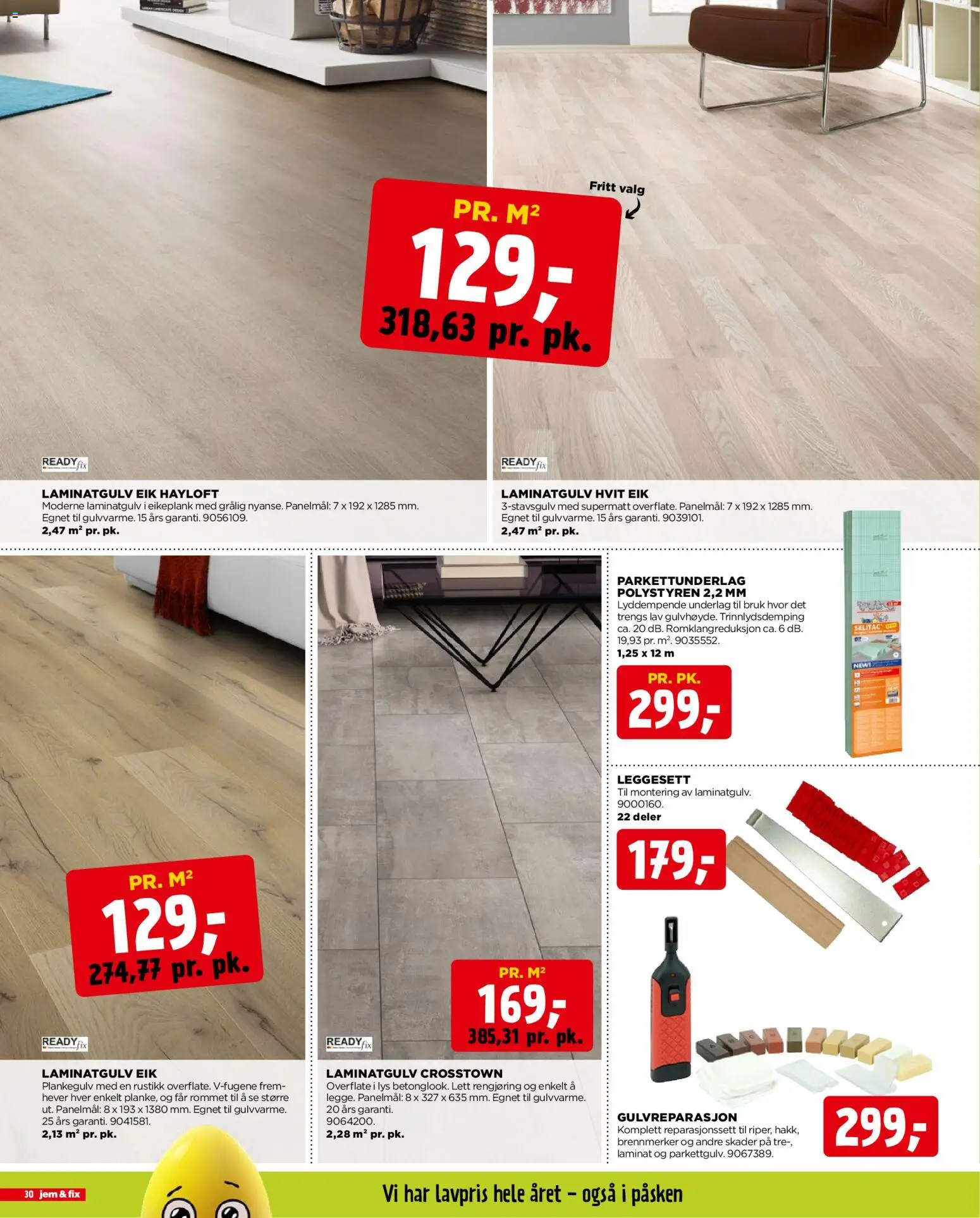 {H1} | Side: 30 | Produkter: Lys