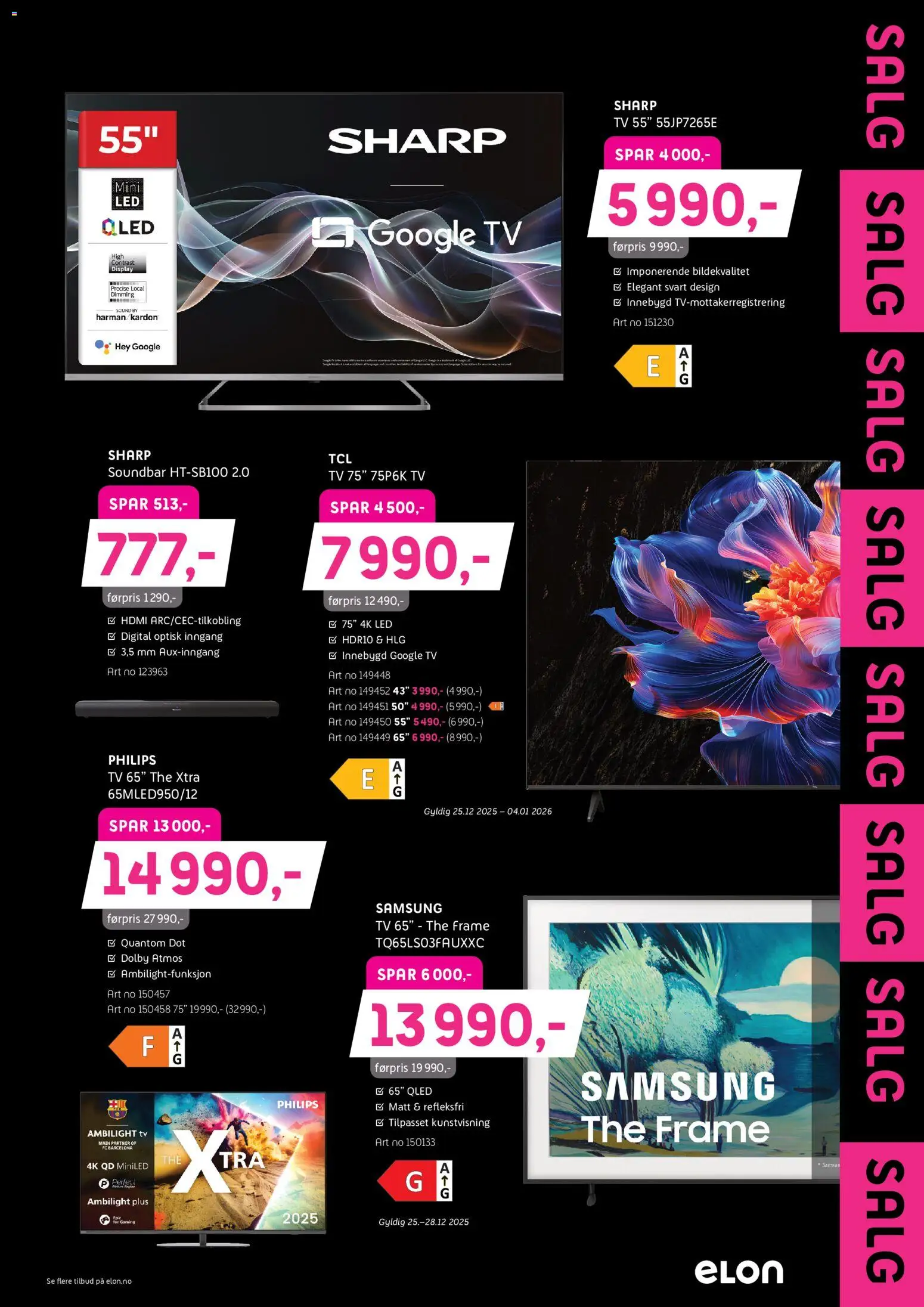 {H1} | Side: 9 | Produkter: Tv, Anchois, Суміш дитяча