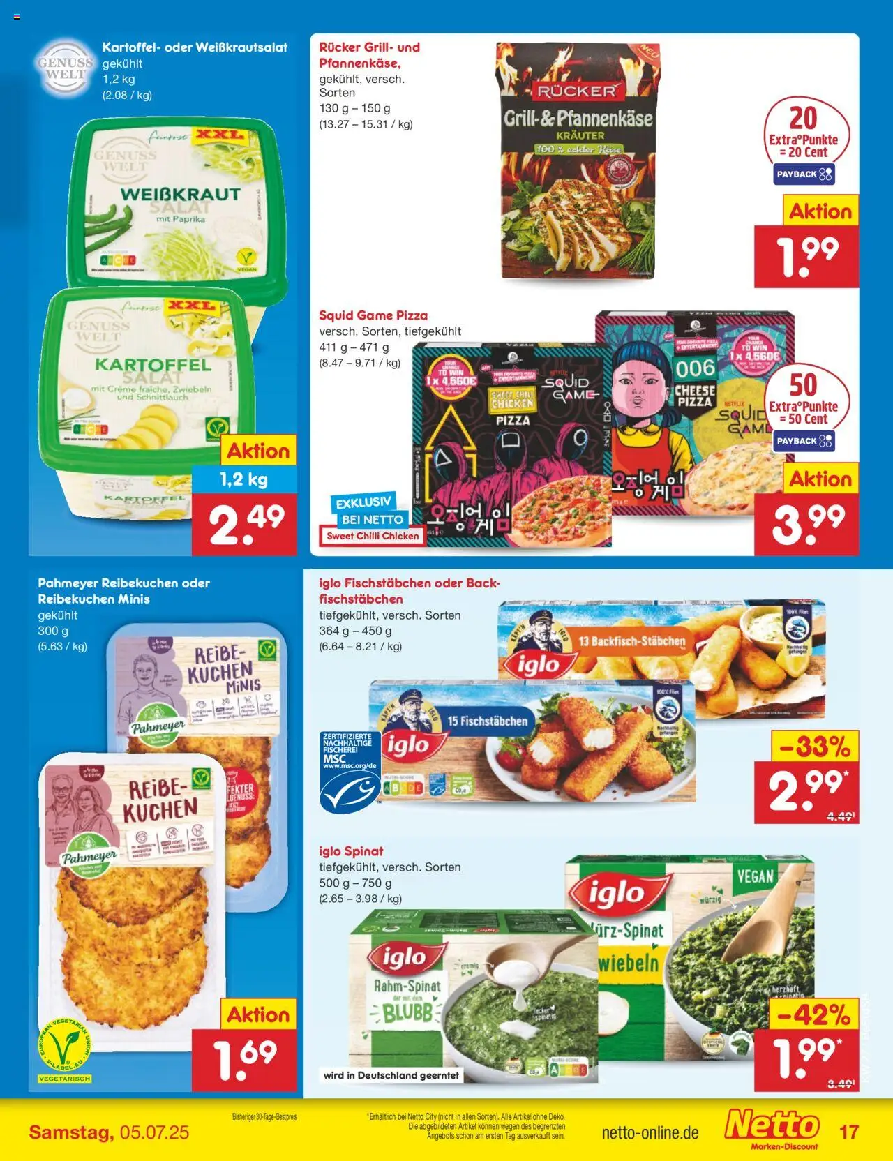 Netto Marken-Discount Prospekt 	 - gültig ab dem 30.06.2025 | Seite: 19 | Produkte: Creme, Zwiebeln, Paprika, Salat