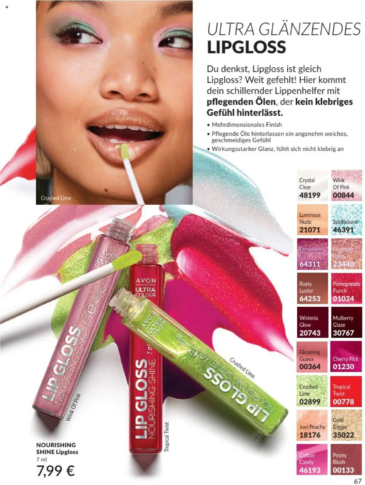 AVON Katalog August 2025 - gültig ab dem 01.08.2025 | Seite: 69 | Produkte: Lipgloss, Finish, Blush