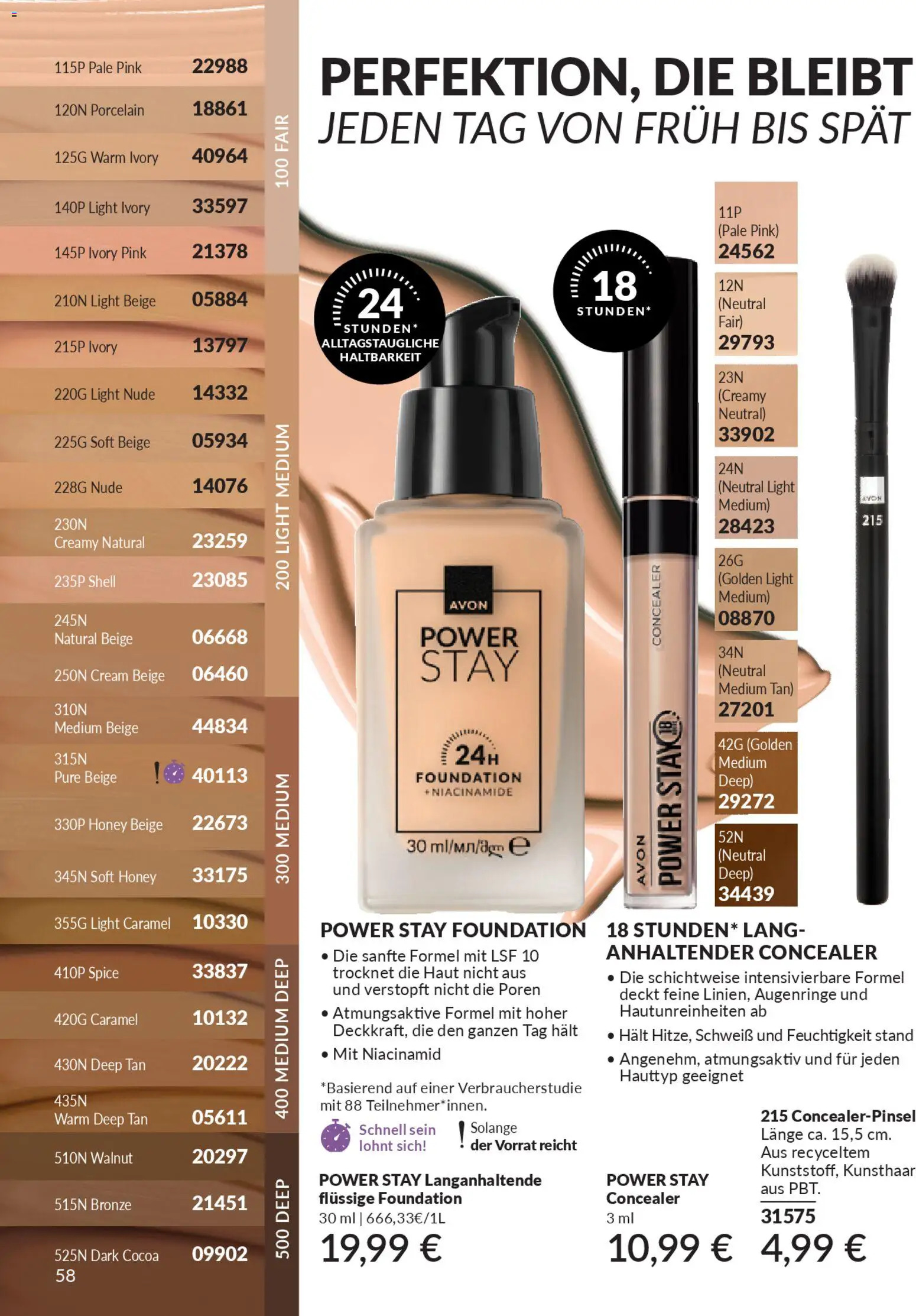 AVON Katalog März 2026 – gültig ab 01.03.2026 | Seite: 60 | Produkte: Concealer, Foundation