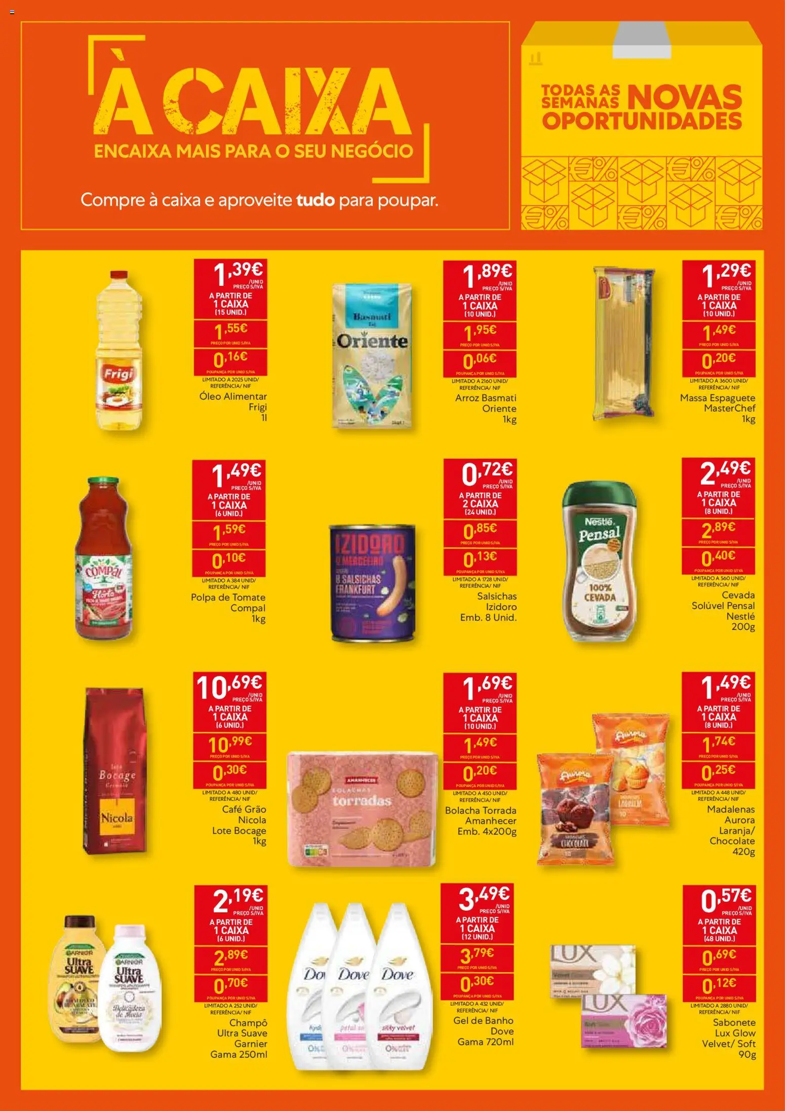 Recheio folheto Madeira │ válido de 13.01.2026 | Página: 2 | Produtos: Gel de banho, Sabonete, Tomate, Massa