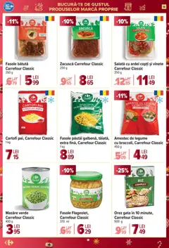 Ofertele Carrefour valabile de la 10.12.2025 | Pagină: 14 | Produse: Mazăre, Ardei, Orez, Salată