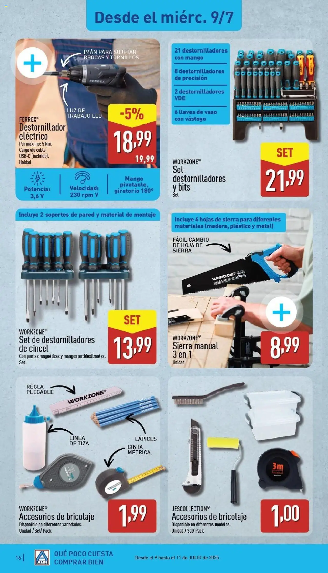 Aldi folleto Canarias │ válido desde el 07.07.2025 | Página: 16 | Productos: Cable, Ρούτερ