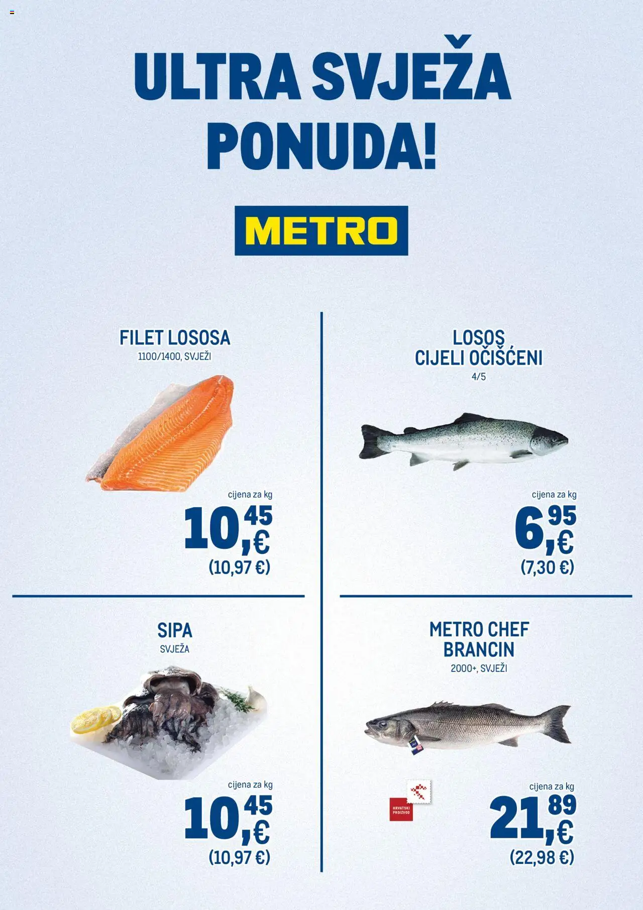 Metro katalog | vrijedi od 11.08.2025 | Stranica: 3 | Proizvodi: Sipa, Brancin, Losos