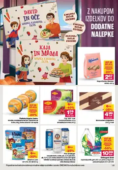 Mercator katalog akcije – veljaven od 06.11.2025 | Stran: 23 | Izdelki: Napolitanke, Pašteta, Detergent, Caj
