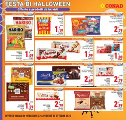 Anteprima del volantino ZANZIBAR, MORBIDELLI, TORRONCINI SPERLARI, vari tipi 117 g valido a partire dal 22.10.2025 | Pagina: 16