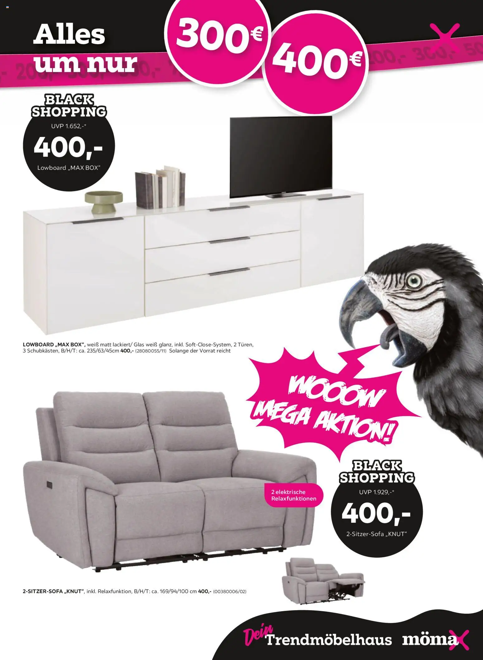 Mömax - Black Friday gültig ab 25.11.2025 | Seite: 9 | Produkte: Box