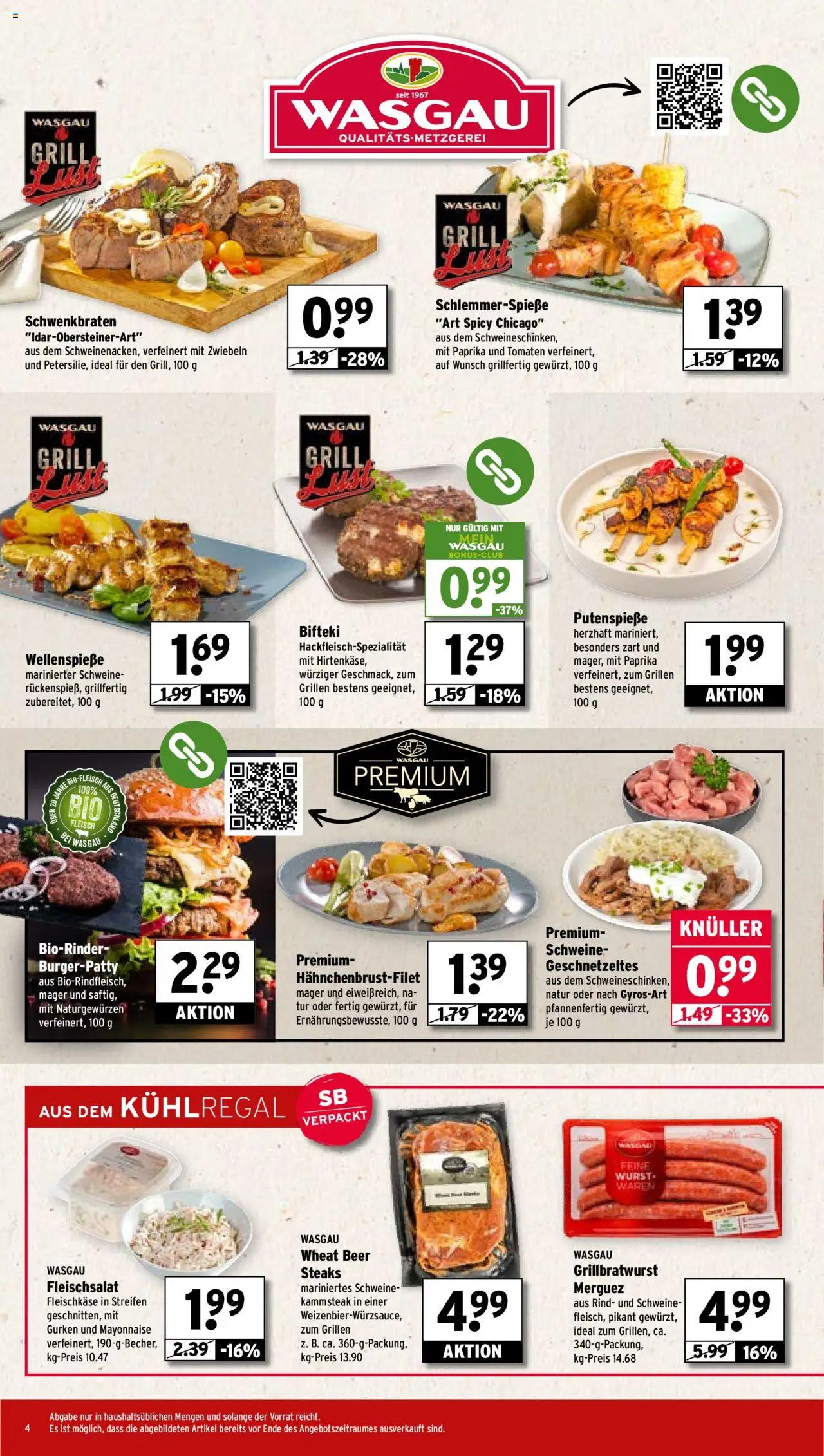 Wasgau Prospekt 	 - gültig ab dem 04.08.2025 | Seite: 4
