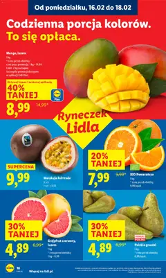 Pogląd oferty "BIO Pomarańcze, 1 kg" - ważna od 16.02.2026 | Strona: 18
