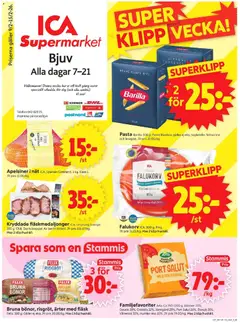 ICA Supermarket - Bjuv - Förhandsvisning av reklamblad från butik ICA Supermarket aktuell från 09.02.2026