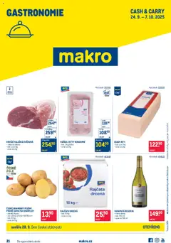 Náhled letáku Makro leták - Gastronomie od 24.09.2025