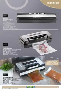 Metro Non Food Sortiment ab 01.10.2025 gültig | Seite: 103 | Produkte: Cutter, Vakuumierer