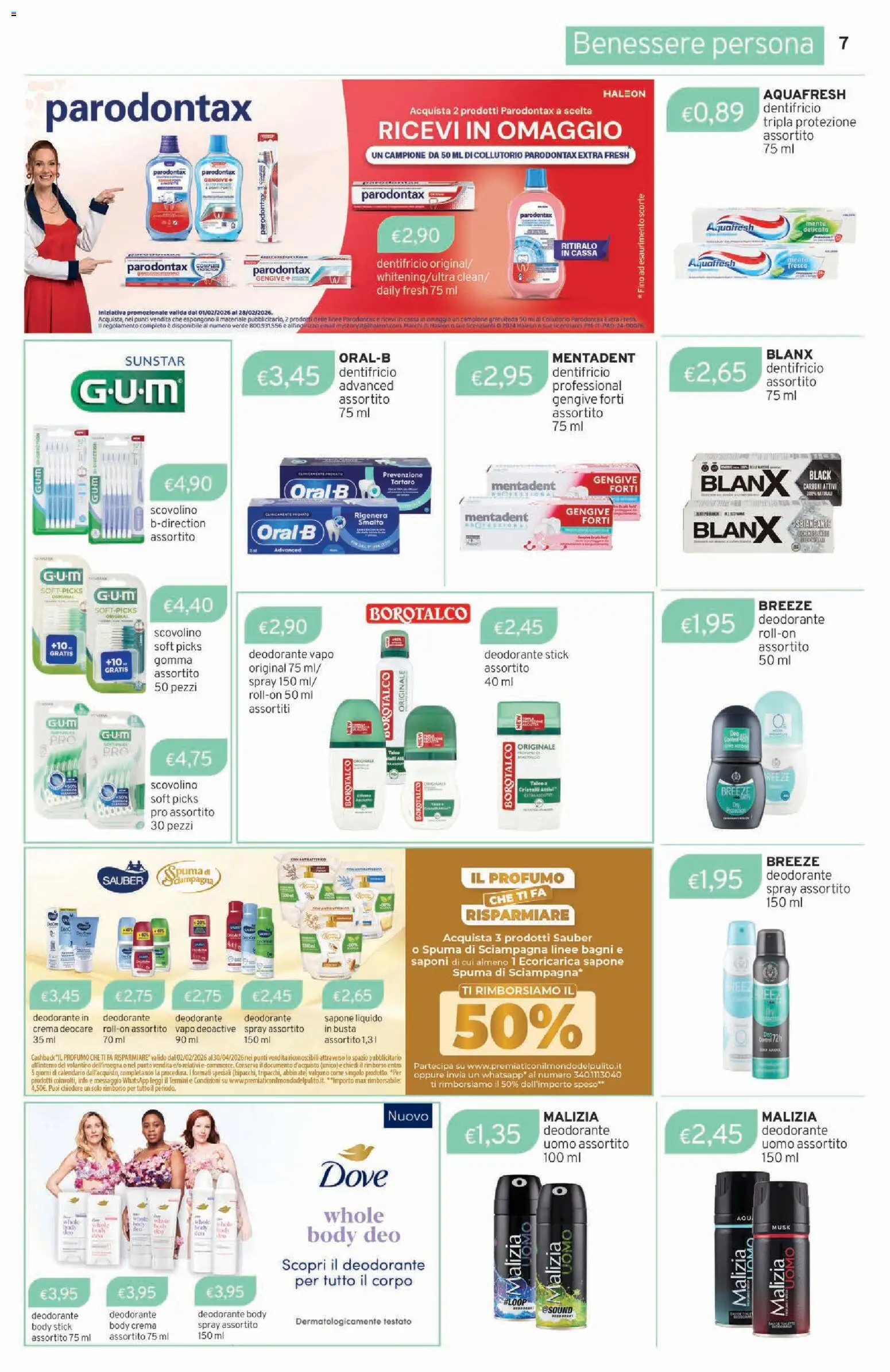 Volantino Sirene Blu del 03.02.2026 | Pagina: 7