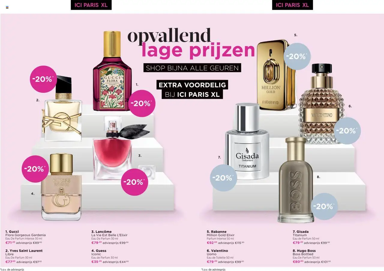  | Pagina: 8 | Producten: Geuren, La, Parfum, Eau de toilette